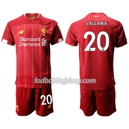 Liverpool LALLANA 20 Børn Hjemme Fodboldsæt 2019-20 S/S (+ Korte bukser)